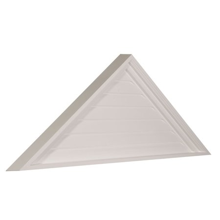 Ekena Millwork Pitch 6/12 Triangle Gable Vent, Non-Functional, 72"W x 18"H x 2 1/8"P GVTR72X18D